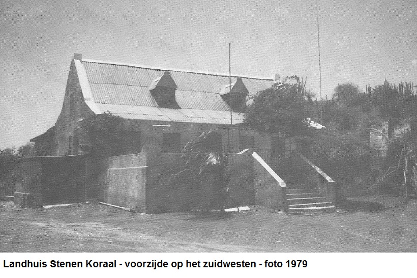 03. Landhuis Stenen Koraal op het zuidwesten 1979